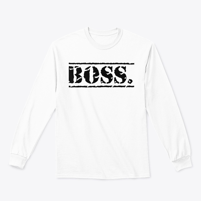 boss. white T shirt 