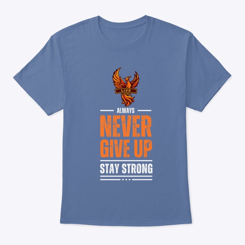 Never give up 