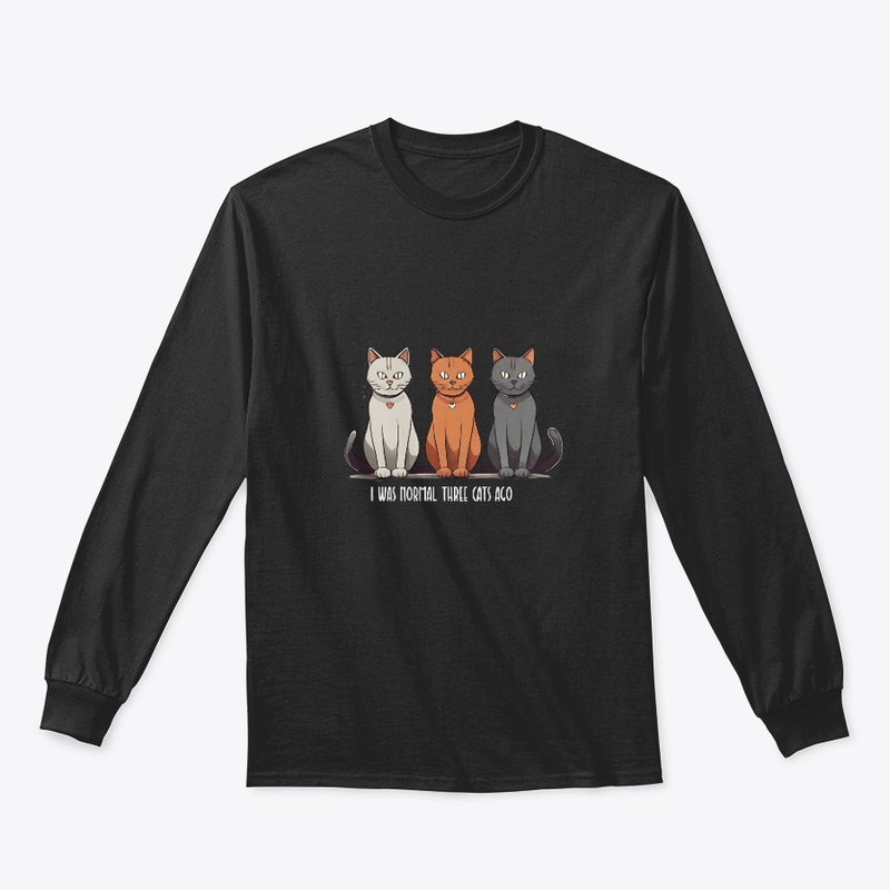 I Was Normal Three Cats Ago funny cat