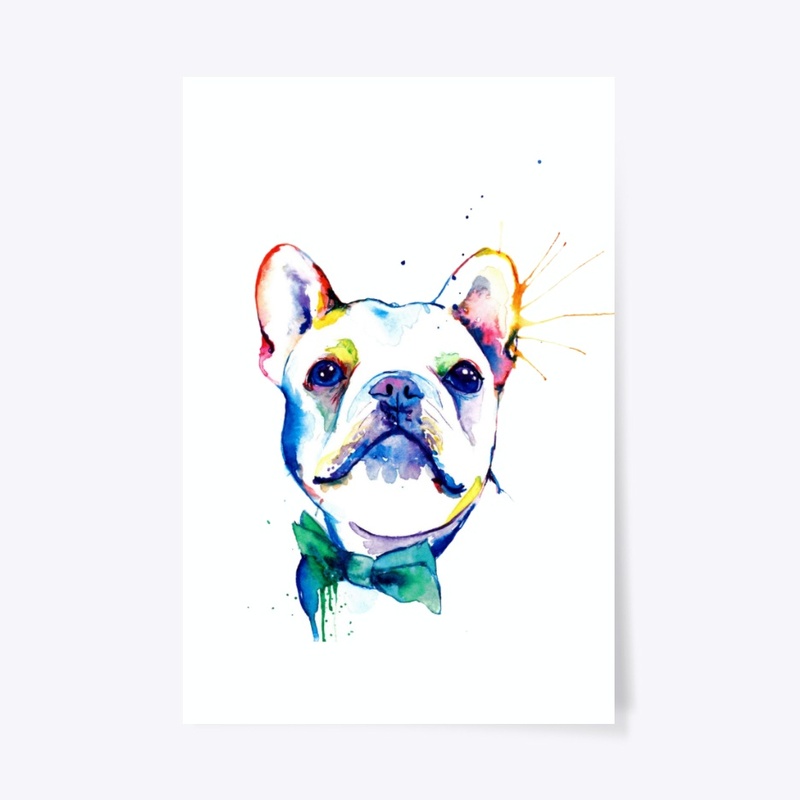 French Bulldog poster ver.1