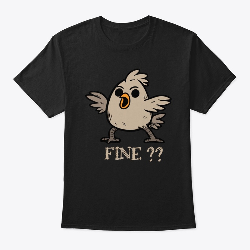 Flustered Chick Fine Meme