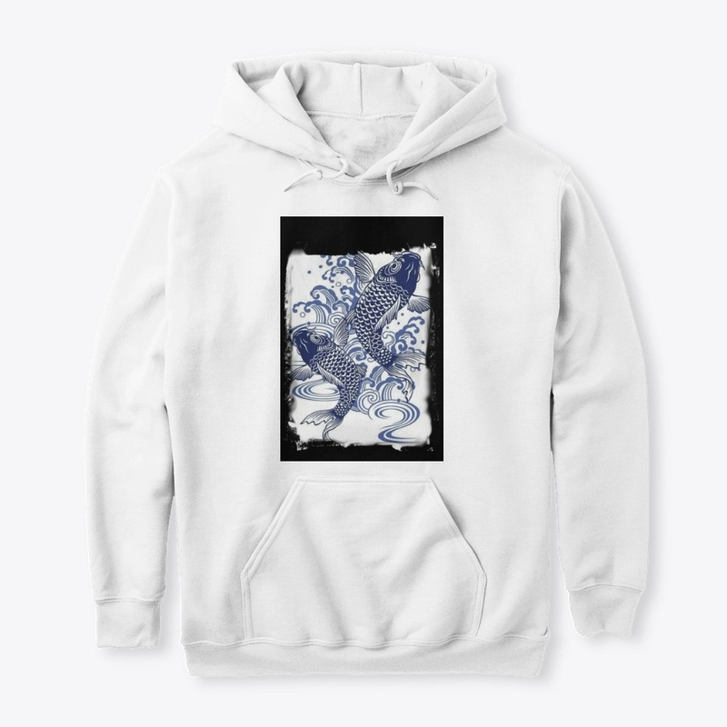 Blue koi 
