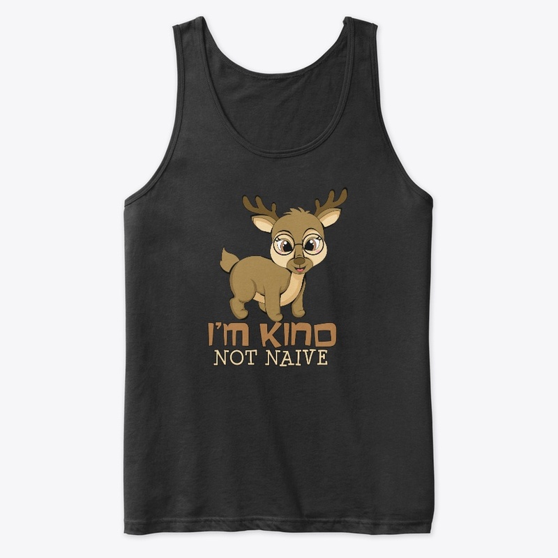 Kind Not Naive Teacher Deer With Glasses