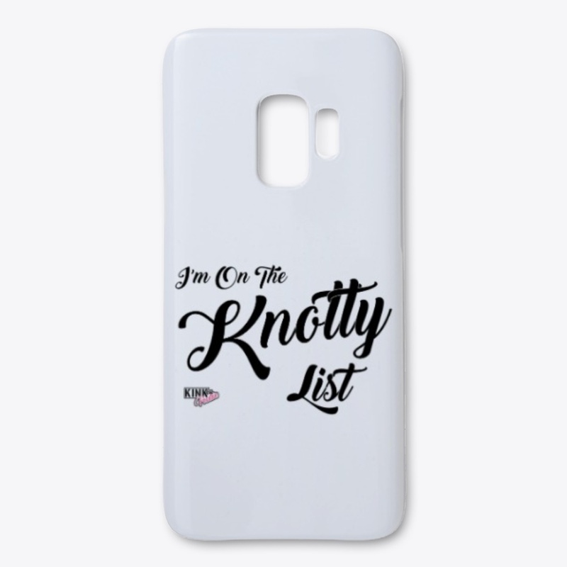 Knotty List - Dark Letters