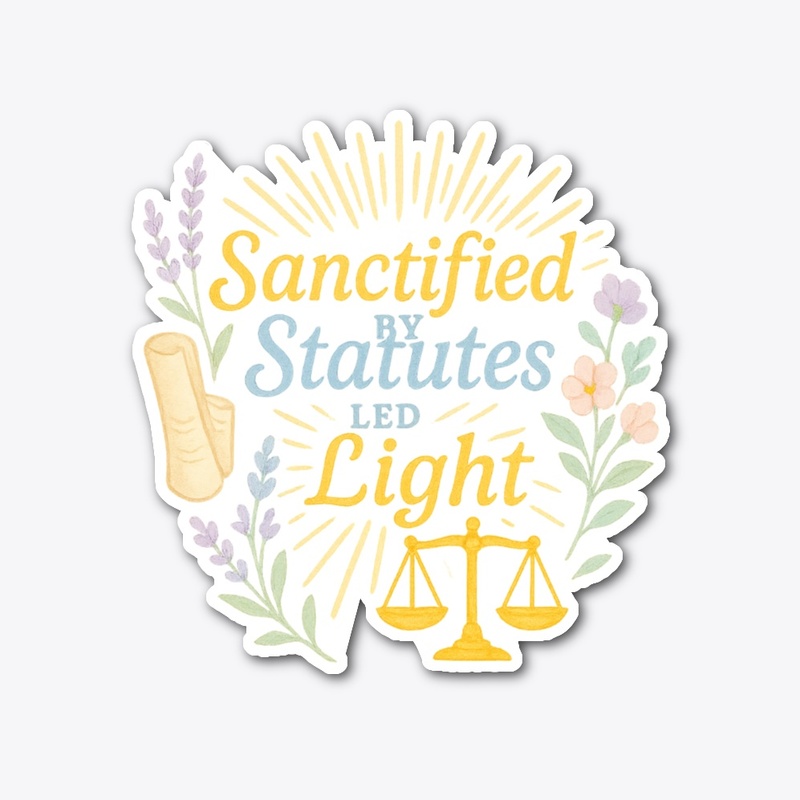 Sanctified by Statutes, Led by Light