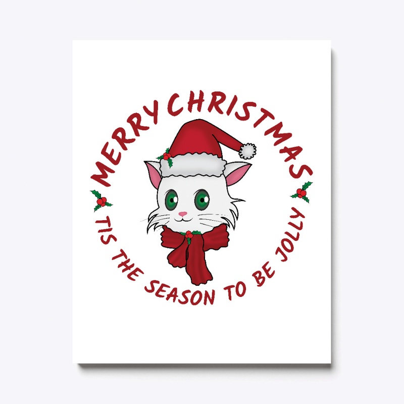 Christmas t shirts.Merry Catmas.