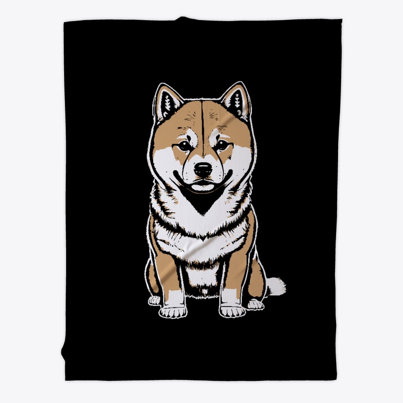 Cute Shiba Inu Dog