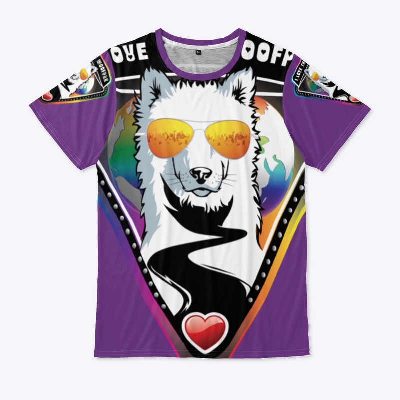 Love The WooFPAK All-Over-Print T-Shirt