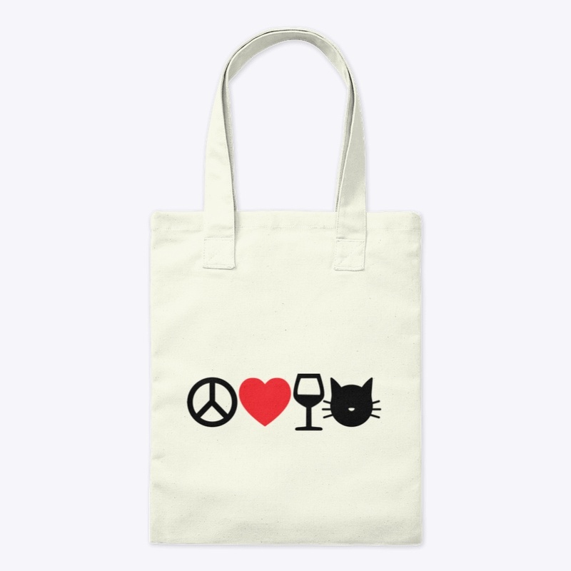 Peace, Love, Wine and Cats
