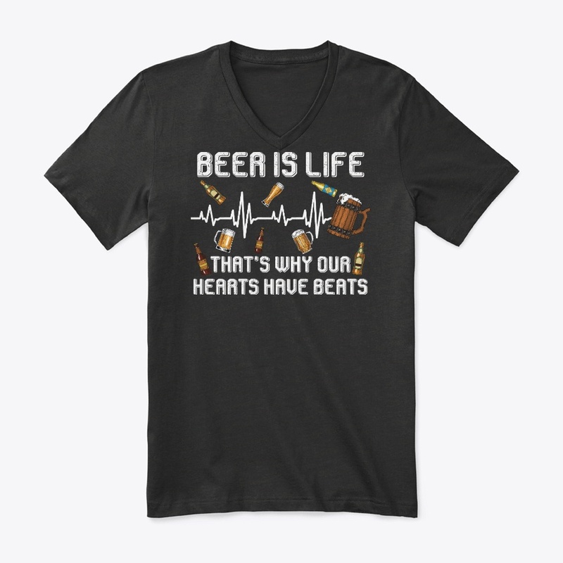 Beer Lover Gift Our Hearts Have Beats