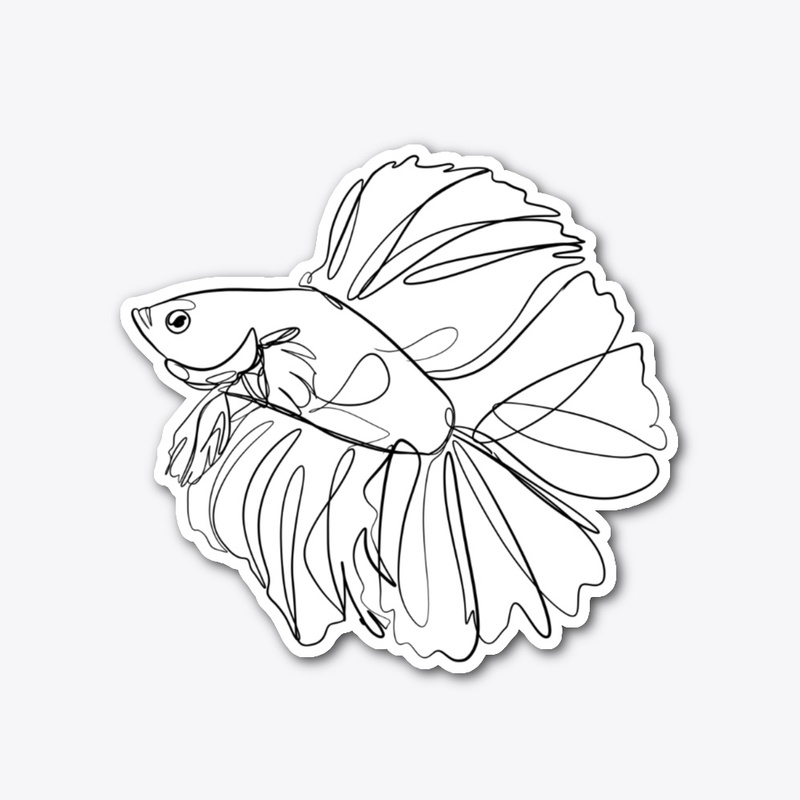 Minimalistic Double Tail Betta