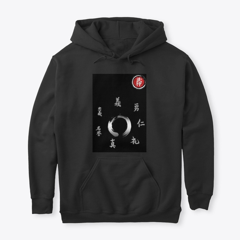 Bujinkan 7 virtues t shirt 