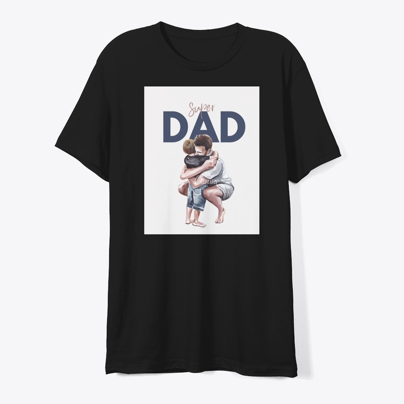 Super Dad ( Custom T shirt )