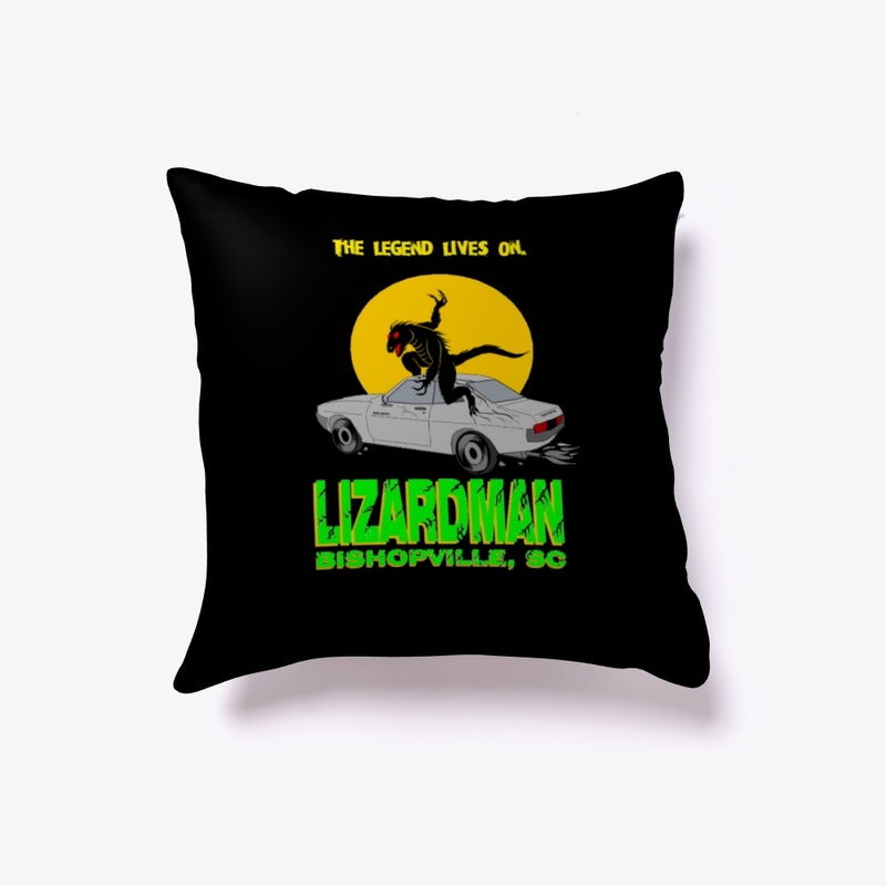  Lizardman Car Attack  Beach Towel