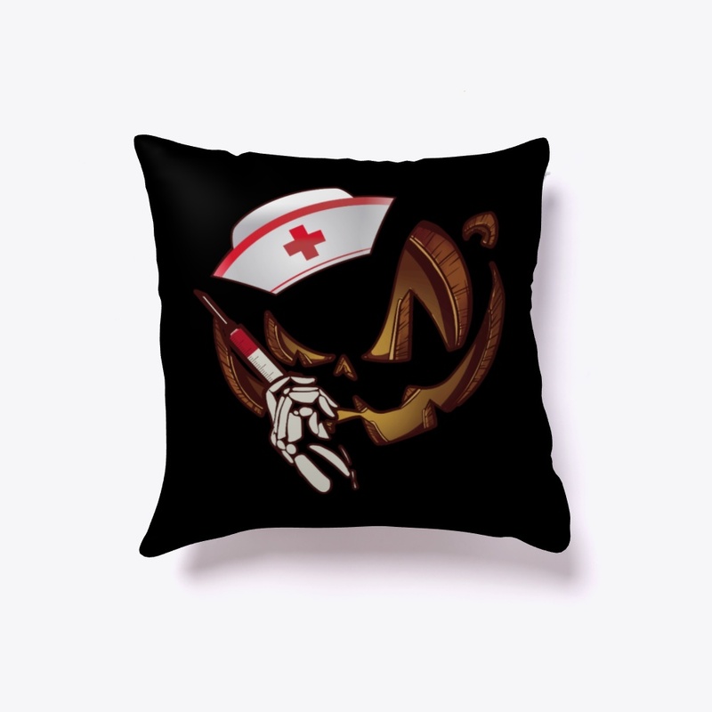 Scary Halloween Nurse Face