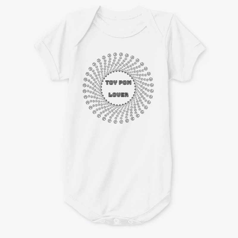 Toy Pom Lover with Spiral Paws