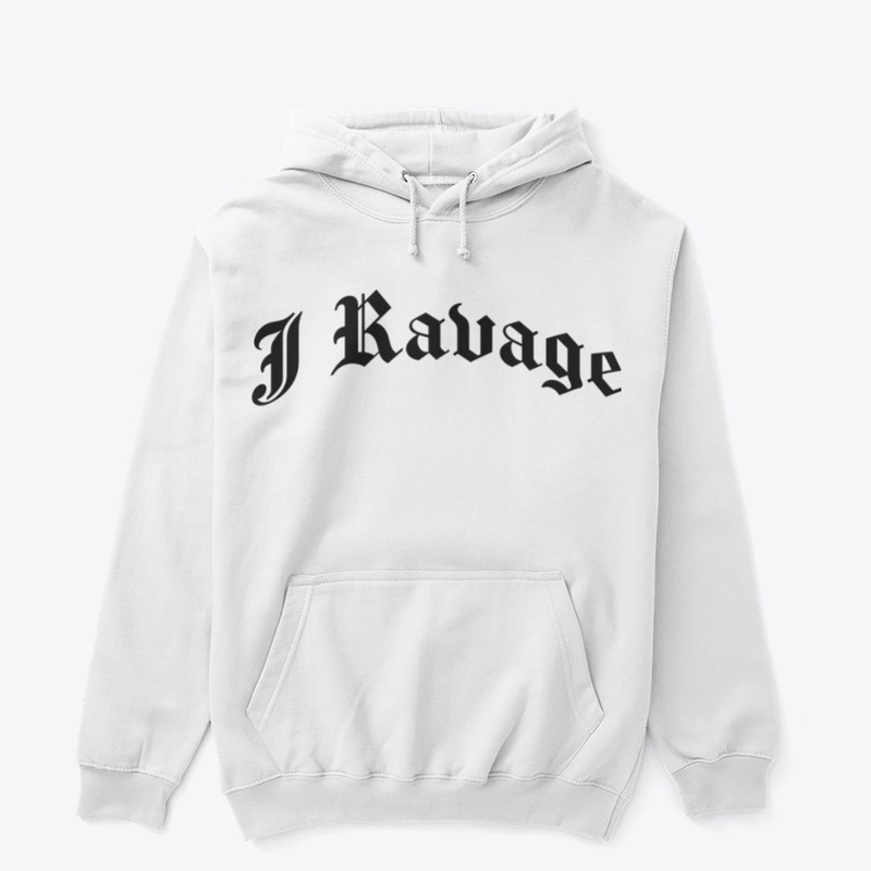 J Ravage Name Text Black