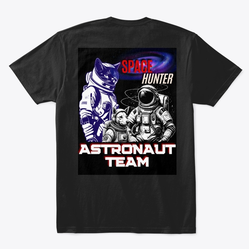 Space Hunter Astronaut Team T-shirt 