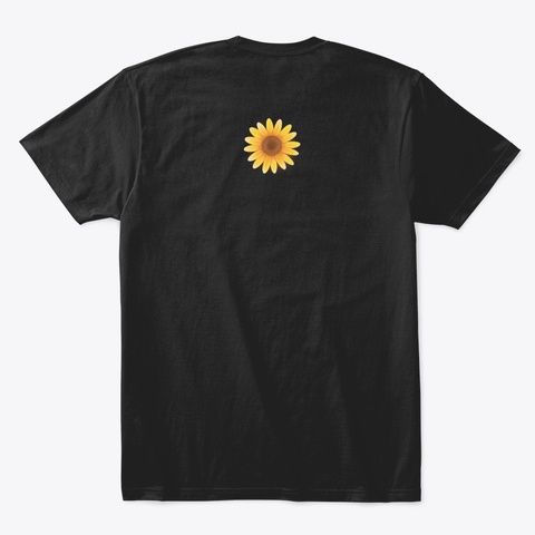 My Nola Auntie Loves Me! Black T-Shirt Back