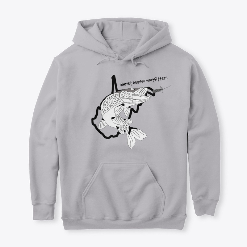 Black and White Musky Hoodie