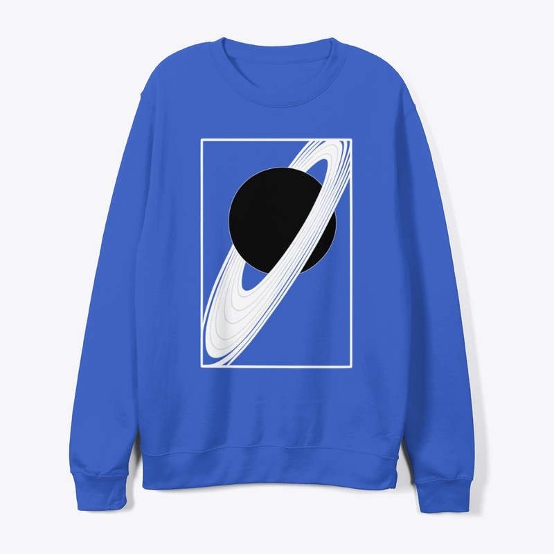 Saturn and Rings T-Shirt Design