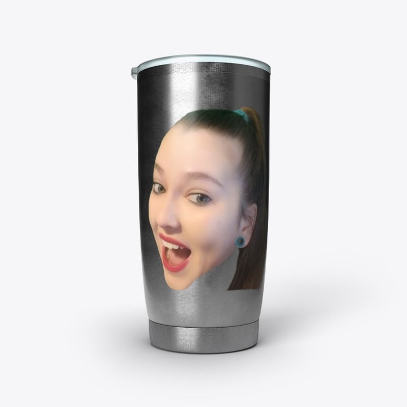 DEVI LOGO AND PIC TUMBLER