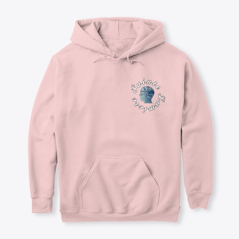 "Extraordinary" Sainte Lumiere Light Pink T-Shirt Front