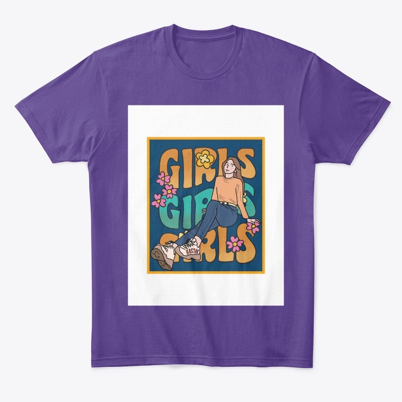 GIRLS t-shirt design 