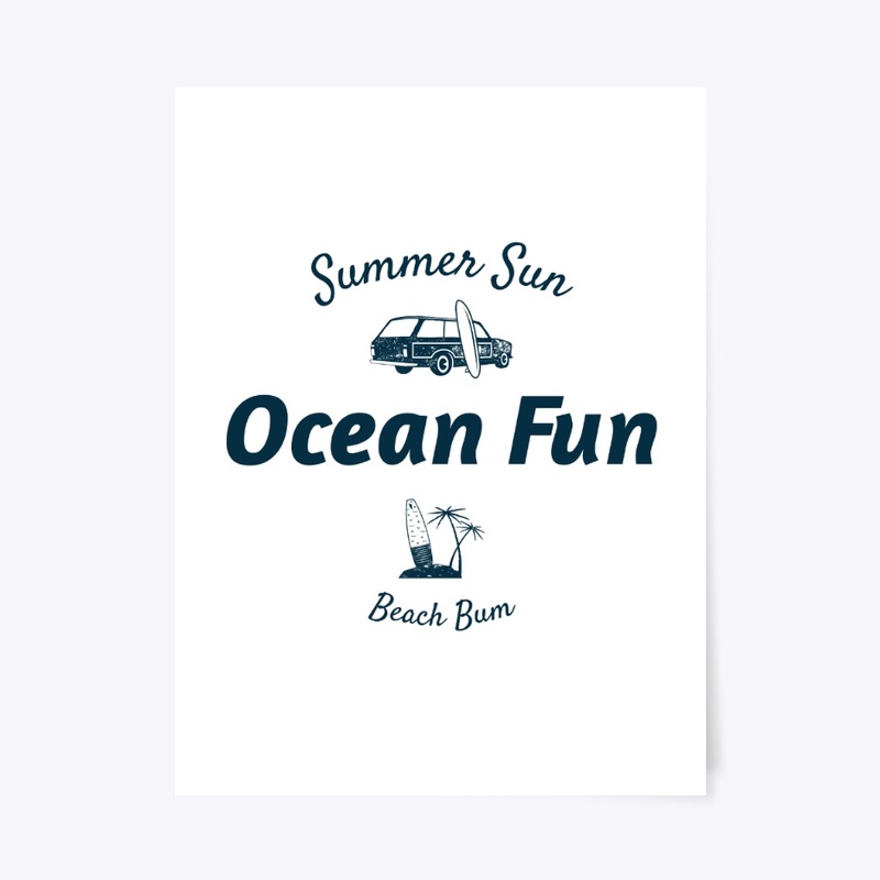 Summer Sun, Ocean Fun, Beach Bum(1)