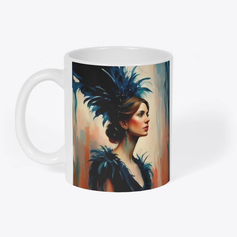 woman's silhouette,