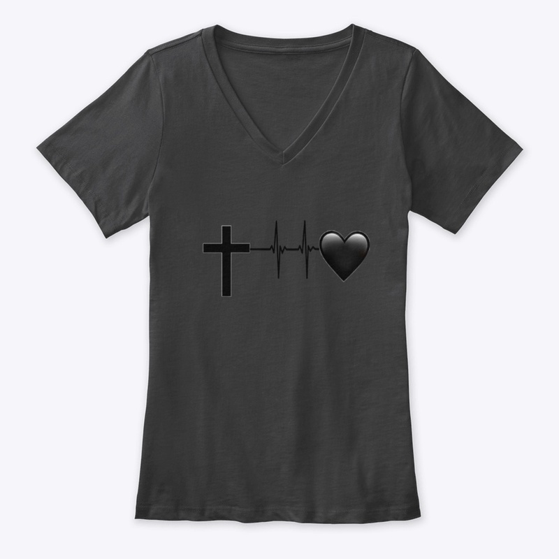 Cross & heart pulse