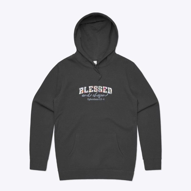 Floral pattern Blessed Christian