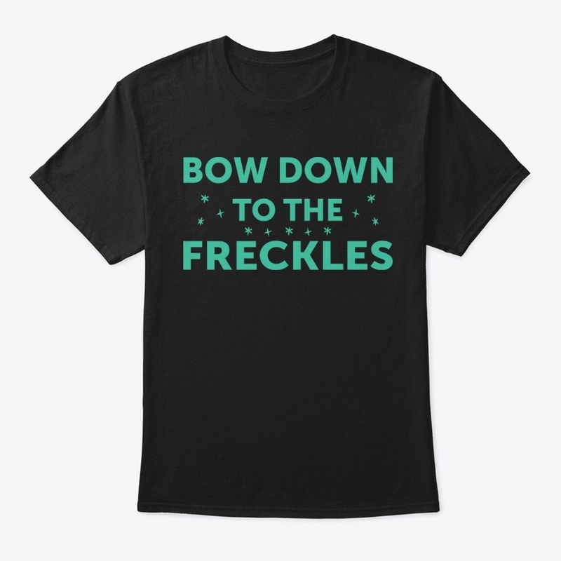Bow Down To The Freckles Redhead Mask