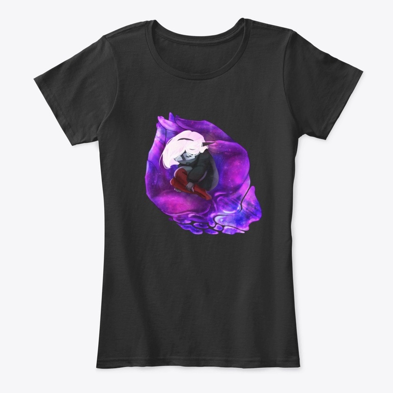 Mini Nani in galaxy embrace
