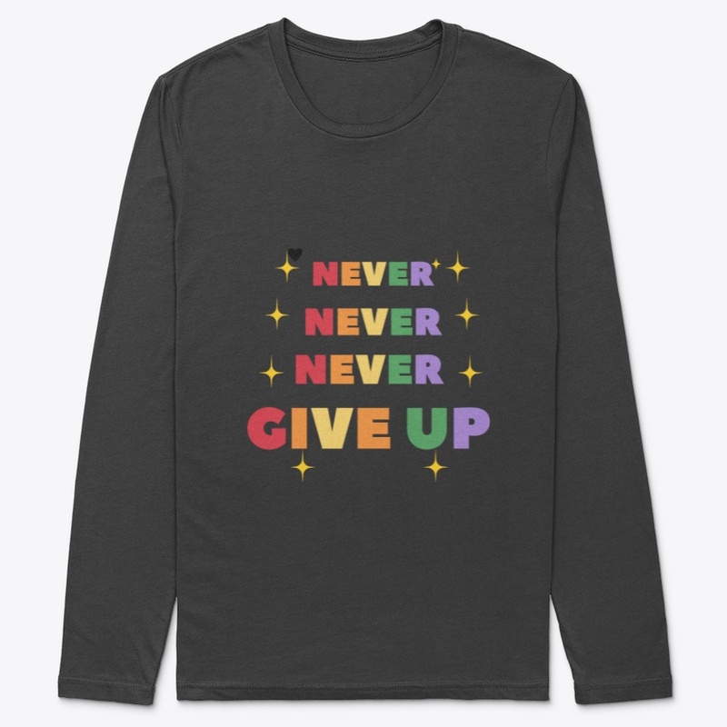 The Never Give Up Tee