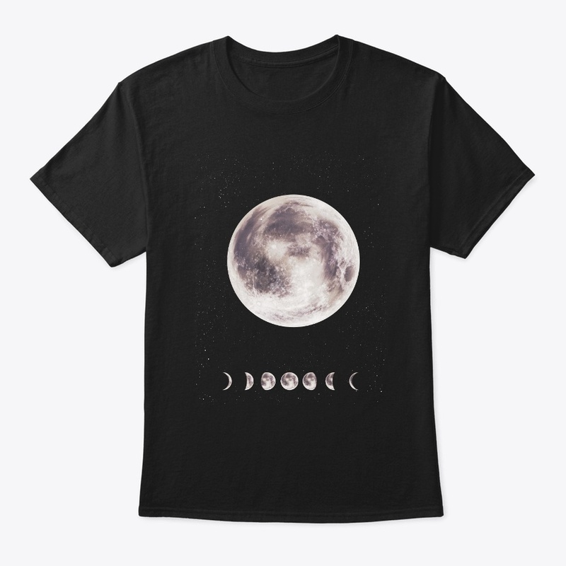 The Moon Phases Space Lunar Design