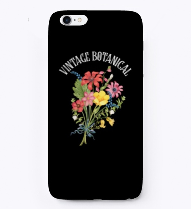 Vintage Botanical Bouquet Flowers