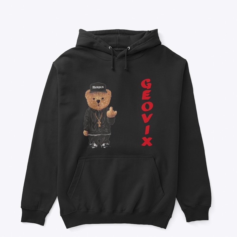 Men’s bear hoodie cool authentic 