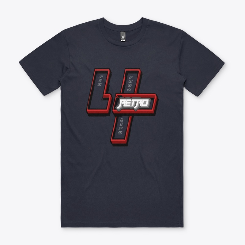 retro four life staple tee