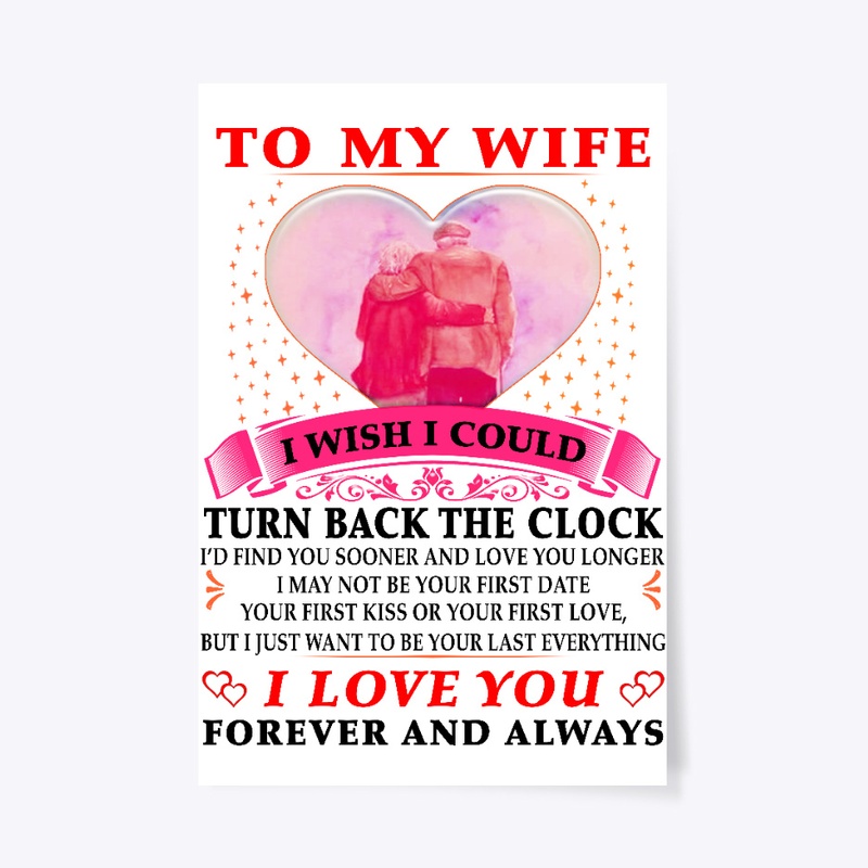 To my wife, i love you