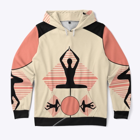 Hoodie White T-Shirt Front