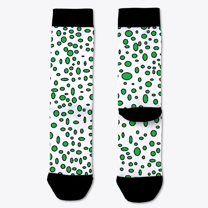 Bubble Socks, the Green by Ash
