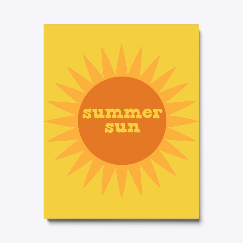 Summer Sun Sunshine Day Sunny Print