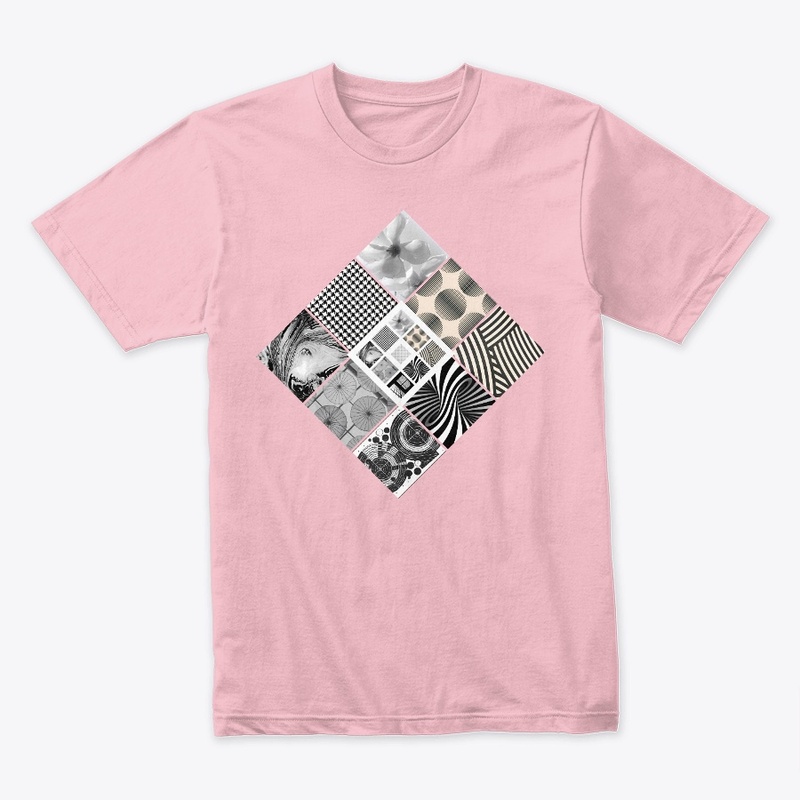 Digital "Patchwork" Design #2 B&W design