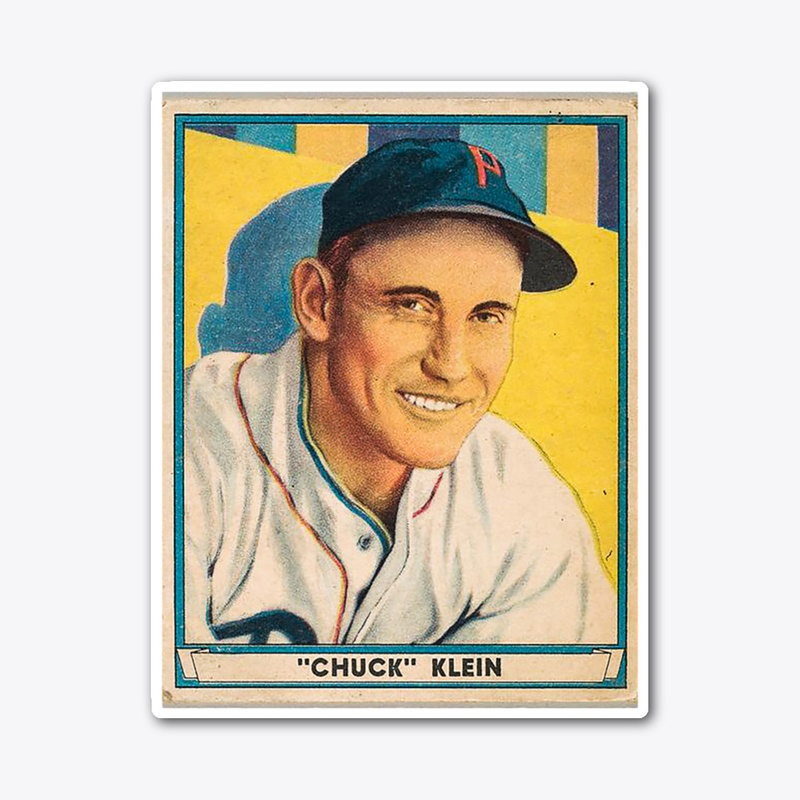 Chuck Klein 1941 Play Ball Baseball Card