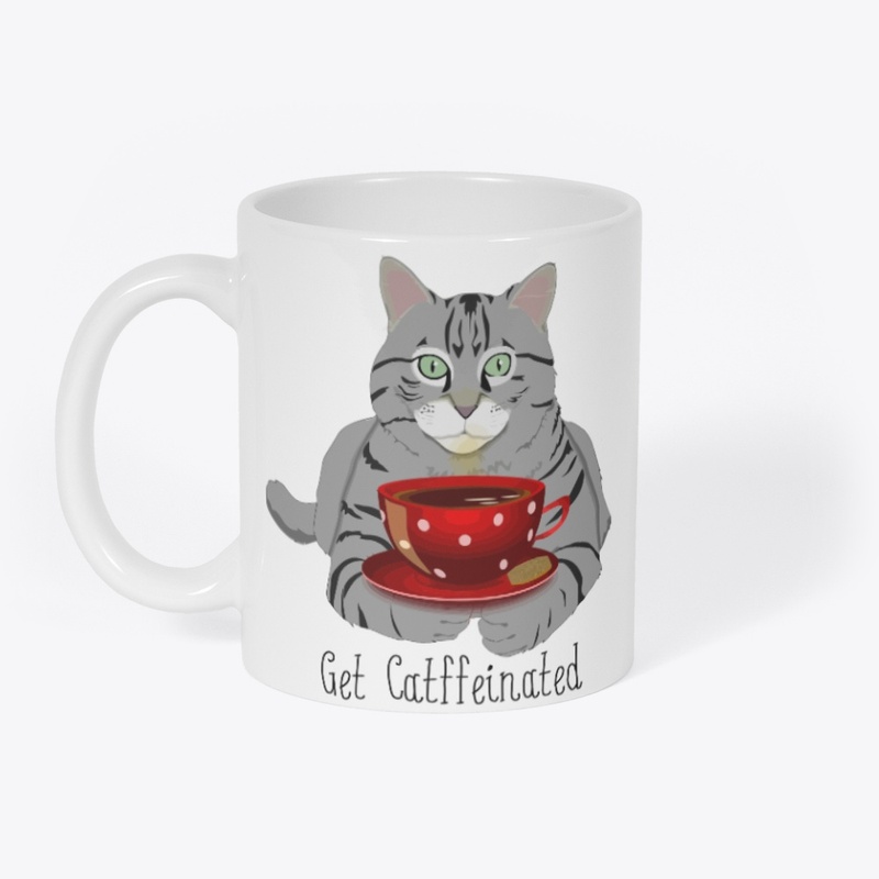 GET CATFFEINATED T-SHIRT