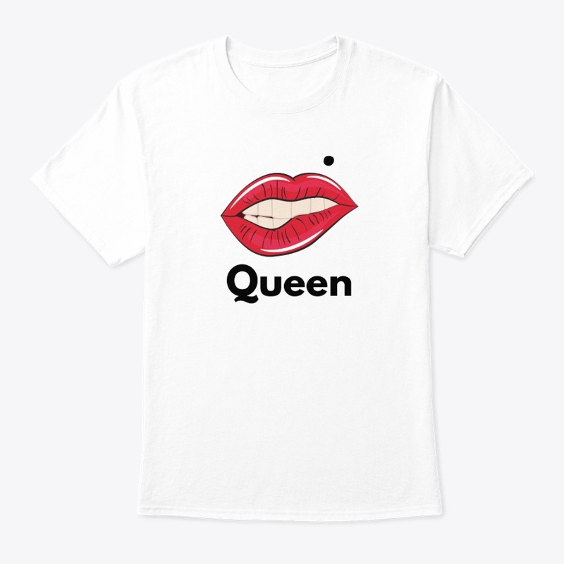 Queen juicy lips T-shirt and apparel