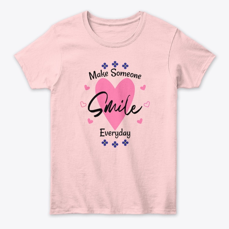 Make someone smile everyday t-shirt