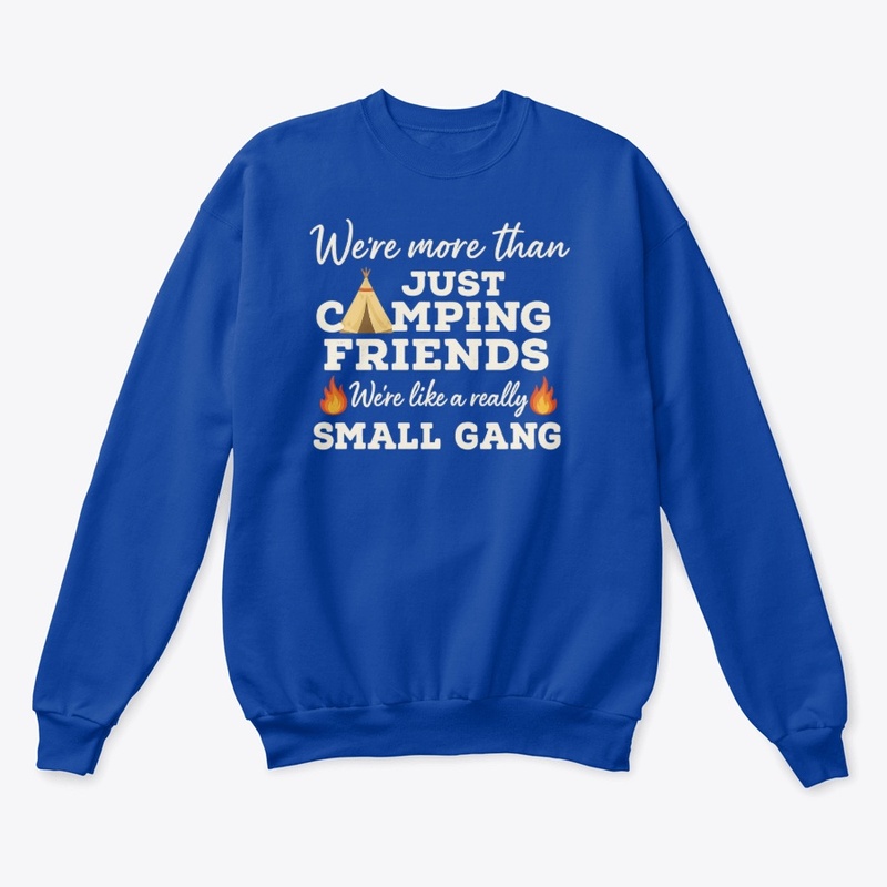Camping Friends Small Gang Design