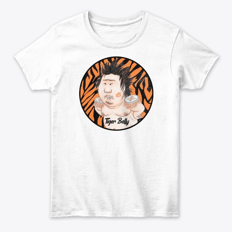 FUNNY TIGER BELLY
